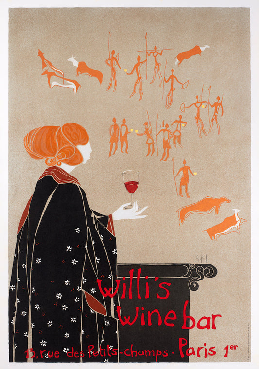 GOPAL 2002 Willi's Wine Bar art print